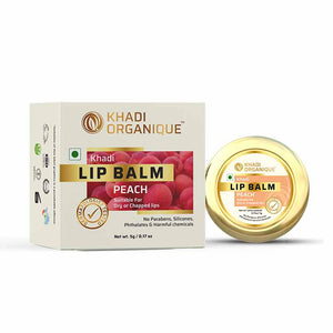 Khadi Organique Peach Lip Balm