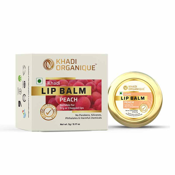 Khadi Organique Peach Lip Balm