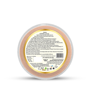 Khadi Organique Peach Lip Balm
