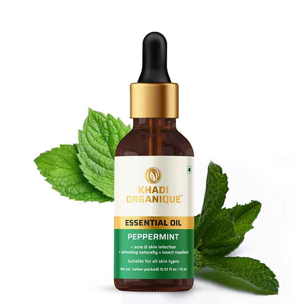 Khadi Organique Peppermint Essential Oil - 15 ml