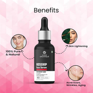 KHADI ORGANIQUE ROSEHIP FACE SERUM-30 ml