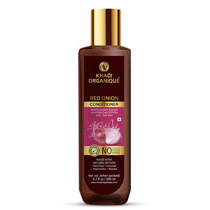 Khadi Organique Red Onion Hair Conditioner - SLS And Paraben Free-200 ml