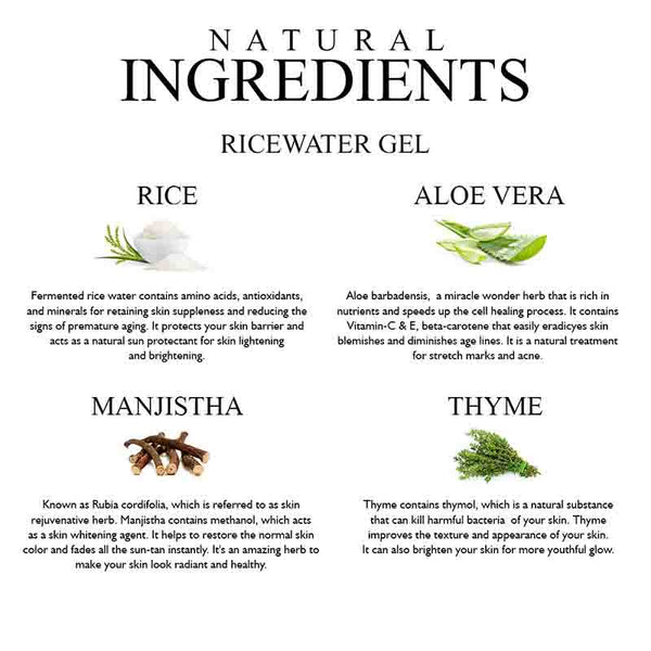 Khadi Organique Rice Water Gel