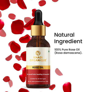 Khadi Organique Rose Aromatic Oil - 15 ml