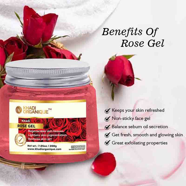 Khadi Organique Rose Gel