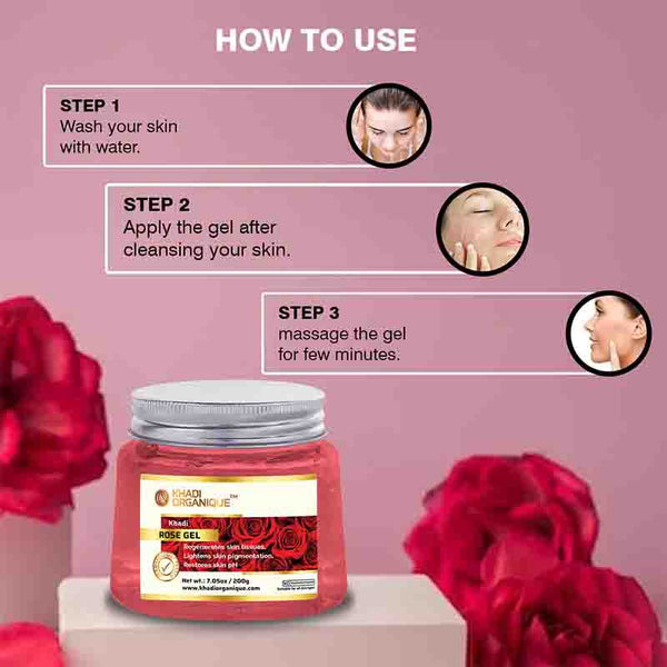 Khadi Organique Rose Gel