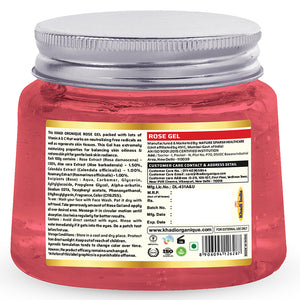 Khadi Organique Rose Gel