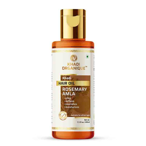 Khadi Organique Rosemary Amla Hair Oil -210ml