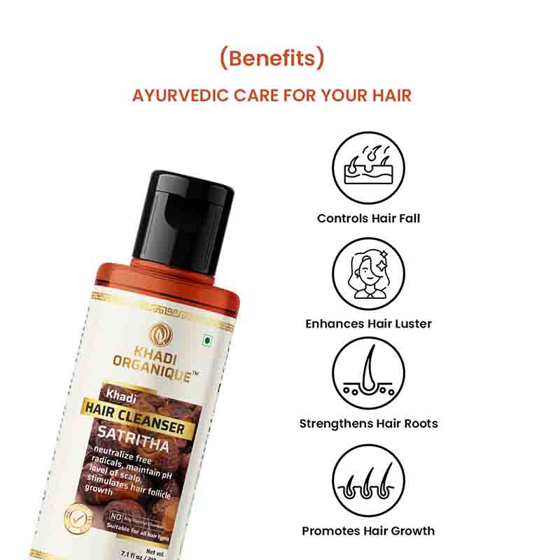 Buy Satritha Hair Cleanser Online In India - Khadi Organique ...