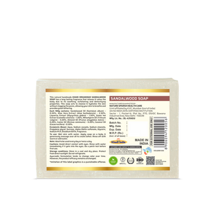 Khadi Organique Sandalwood Soap (Pack Of 3)