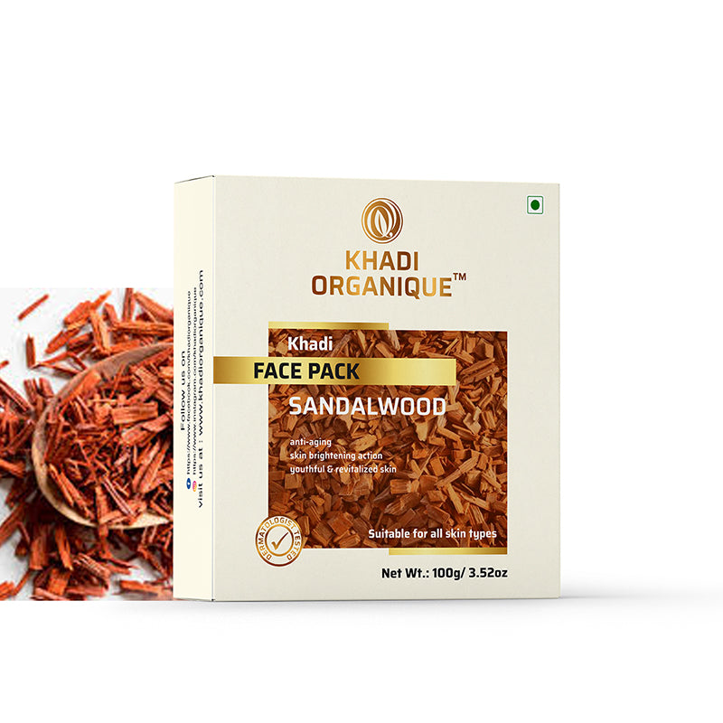 Khadi Organique Sandalwood Face Pack