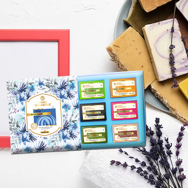 Khadi Organique Soap Kit (Set Of 6)