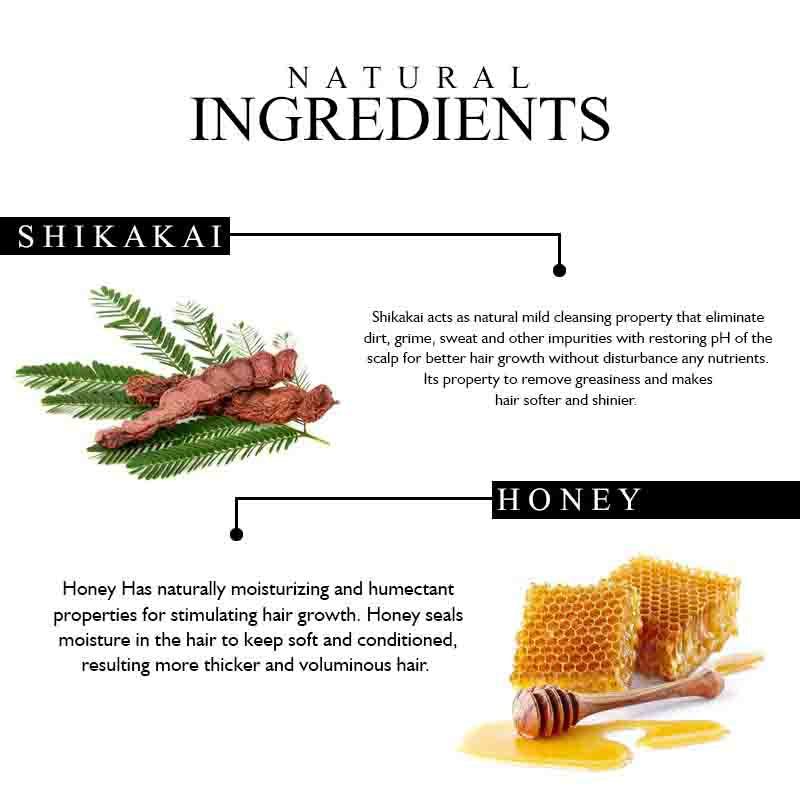 Khadi Organique Shikakai and Honey Cleanser - pack of 2