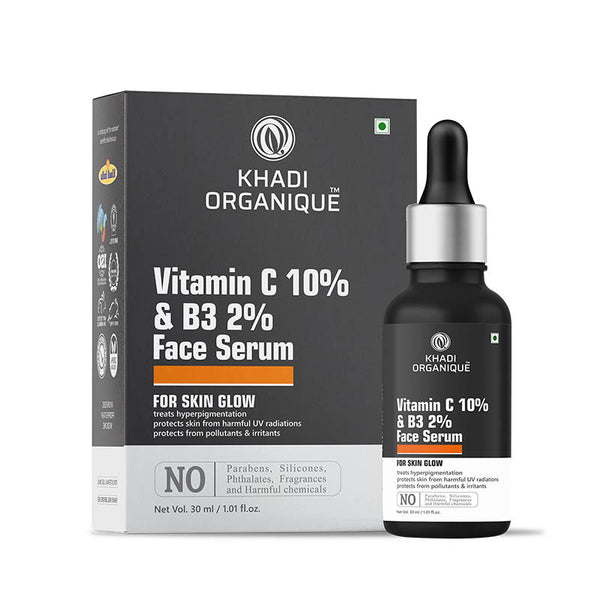 Khadi Organique VITAMIN C 10% & B3 FACE SERUM-30 ml