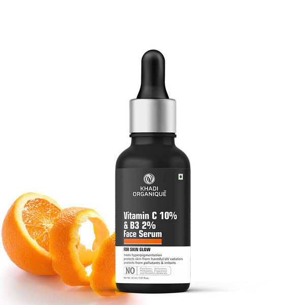 Khadi Organique VITAMIN C 10% & B3 FACE SERUM-30 ml
