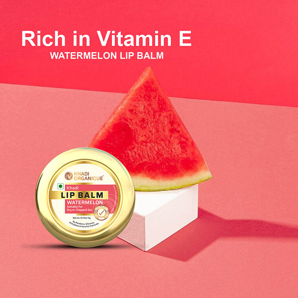 Khadi Organique Watermelon Lip Balm