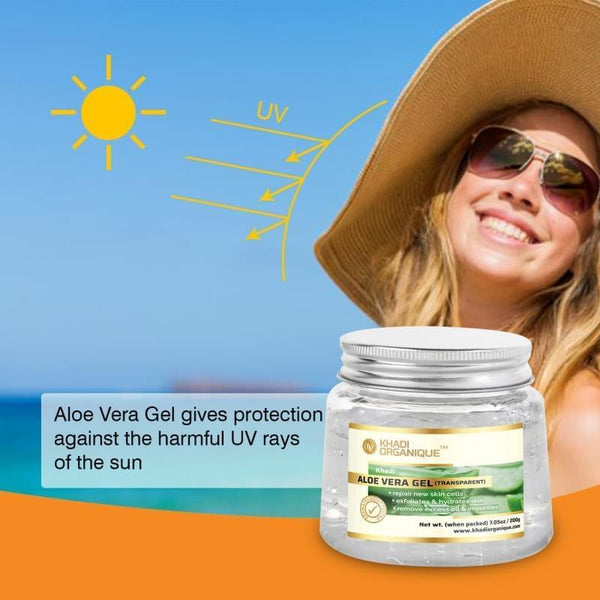 Khadi Organique Aloe Vera Gel (Transparent )