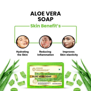 Khadi Organique Aloe Vera Soap Combo Kit