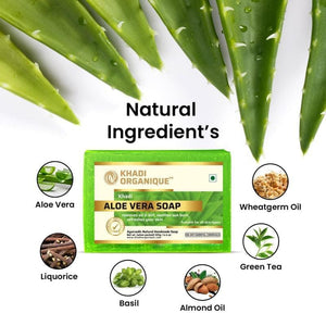 Khadi Organique Aloe Vera Soap Combo Kit
