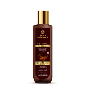 Anti-Hairfall Hair Cleanser/Shampoo - SLS And Paraben Free - khadiorganique