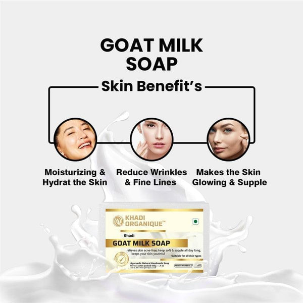 Khadi Organique  Goat Milk Soap Combo Kit