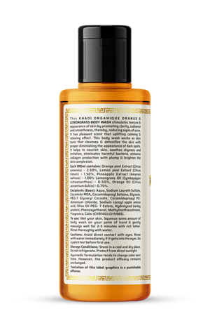 Khadi Organique Orange & Lemongrass Body Wash