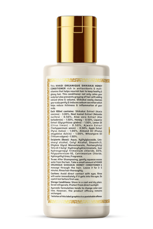Khadi Organique Shikakai Honey Hair Conditioner - SLS And Paraben Free - 210ml