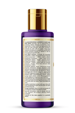 Khadi Organique Lavender & Ylang Body Wash (SLS & PARABEN FREE)