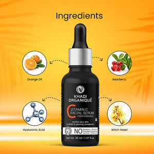Khadi Organique Vitamin C Facial Serum-30 ml