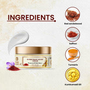 Khadi Organique Kumkumadi Night Cream For Skin Lightening & Skin Brightening - 50GM - khadiorganique