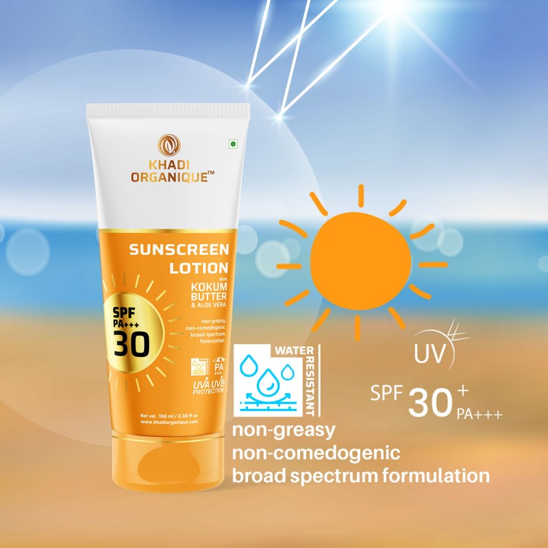 Khadi Organique Sunscreen Lotion SPF 30