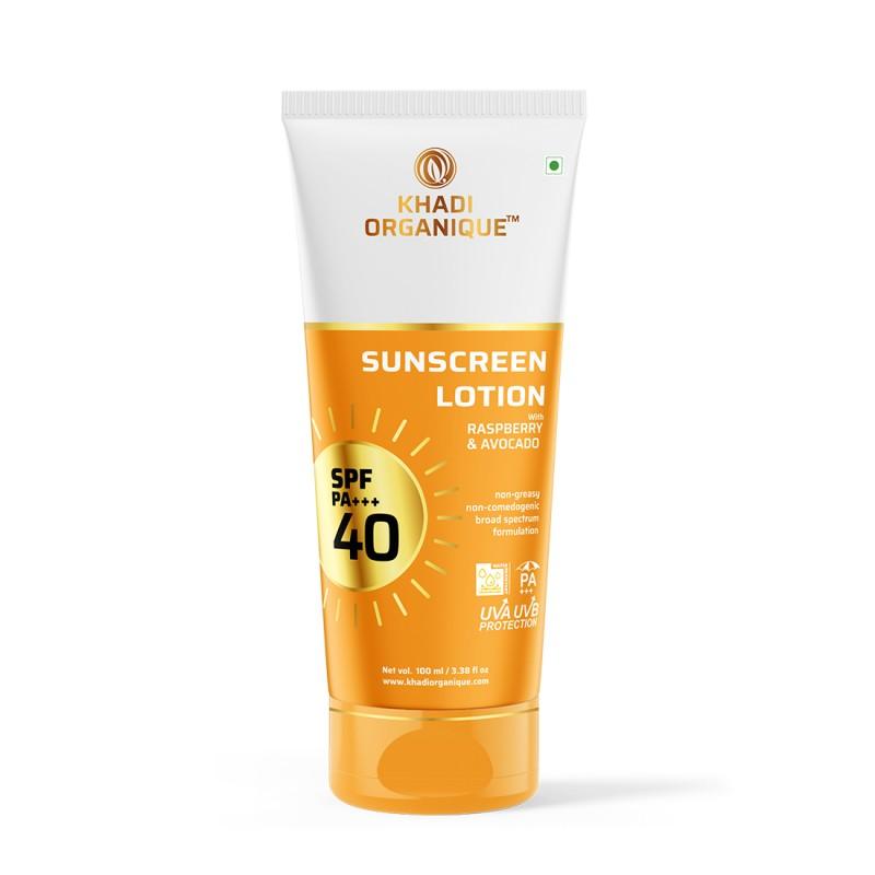 Khadi Organique Sunscreen Lotion SPF 40 - khadiorganique