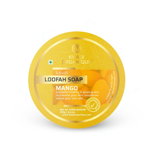 Khadi Organique Mango Loofah Soap